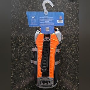 Orange and Black Dog Life Jacket